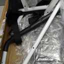 Bed Step Stool with Handle for Adults Elderly, Metal 2 Step Stool, 800 lbs