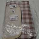 Oversize Picnic Beach Blanket, 80''x80'' Outdoor Waterproof Foldable Sandproof Blankets Plaid Picnic Mat for Beach Camping on Grass Picnic Blankets (Brown 2, 80x80in)