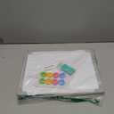 Double-Sided White Board, 16" x 12" Dry Erase Board Small Whiteboard for Wall Magnetic Hanging White Board Dry Erase for College Dorm Room, School, Home, Office