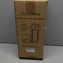 Geekpure 10-Inch Whole House Big Water Filter Housing-Fit for 4.5"x10"Filters -Blue-1 Inch Brass Port (1)