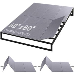 BlissBoard Bunkie Board Queen Size 60"x80", Bed Boards for Under Mattress, Quiet & Moisture-Resistant Support for Sagging Mattress, Fits Metal Frames & Platform Beds, 10mm