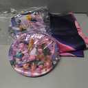 Demon Hunters Birthday Decorations, 20 Plates, 20 Napkins and 1 Tablecover for Boys Girls Kpop Party Supplies