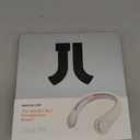 JISULIFE Portable Neck Fan, Hands Free Bladeless Fan, 5 Speeds, 4000 mAh Battery Operated Wearable Personal Fan, Twistable, Rechargeable, Gift for Women Men-Dark Green