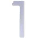 2 Inch Stainless Steel House Numbers - Ultra Rustproof, Heavy-Duty, Weather-Resistant, Recyclable & Easy to Install (Silver 1)