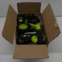 20000 RPM Electric Weed Wacker Cordless, 4-in-1 Weed Eater Cordless with Battery Powered, Lawn Mower/Grass Trimmer/Lawn Edger with 3 Types Blades, Battery Weed Wacker With Wheels (2 Battery, Green)