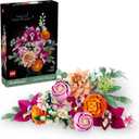 LEGO Botanicals Pretty Pink Flower Bouquet Building Set for Adults - Gifts for Anniversary for Women & Men - Artificial Flowers for Decor or Table Display - 10342