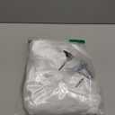 CozyLux Satin Fitted Sheet Queen Size, White Silky Satin Bed Fitted Sheet Only with Silky Microfiber, Deep Pocket, Single Bottom Sheet Sold Separately, Breathable, Smooth and Soft