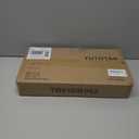 TUTOTAK Small Side Table, Narrow End Table, Skinny Sofa Table, Slim Nightstand, Couch Table, Living Room, Bed Room, Brown TB01BB062 (2-Tier7.9"D x 15.8"W x 22.5"H)