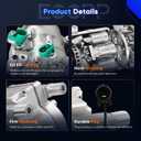 ECCPP AC Compressor Fit for Hyundai Elantra 2.0L 2007-2012 AC Compressor with Clutch