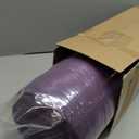 UNIKOME King Size Comforter Set Purple - Ultra Soft Boho Pintuck Down Alternative Bedding Set for All Seasons, 3 Pieces Lightweight Warm Pinch Pleat Bed Set with Comforter, 2 Pillowcases