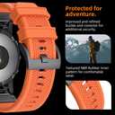 Special Forces Ultra Bands 22mm Designed for Garmin Fenix 8 47MM/Fenix 5/Fenix 6/Fenix 7 Band,Quick Release Durable NBR Rubber Watch Band for Fenix 5 Plus/Fenix 6 Pro/Fenix 7 Pro/Forerunner 935