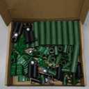 70 Pieces Adjustable Plant Trellis Connector Clip Plastic Plant Connector Stakes Garden Plastic Connector Connecting Joint Buckle Clip 11mm