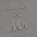 VIOPVERY Mr and Mrs Sign for Wedding Table,Large White Mr and Mrs Sign,Wooden Letters,Mr & Miss Sign with Just Married Banner Wedding Decorations for Anniversary