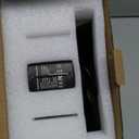 Sckee Wood Stove Fan, Heat Powered Fireplace Fan with Bracket Compatible for Log Burner Wood Burning Stove Accessory for Camping Outdoor Indoor Use (Black)