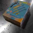 Kizzikids Cardboard Tools for Kids with Cutter &Tool Box, 149 PCS Cardboard Construction Kit for Family & Team Activities, Creative STEM Educational Toys Gift for Boys and Girls Aged 5+