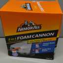 Armor All 2-in-1 Foam Cannon Kit, Car Cleaning Kit Connects to Power Washers and Garden Hoses for Vehicle Cleaning, Includes Foam Cannon, Foam Applicator and Ergonomic Adaptor, 1 count
