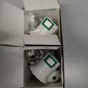 2 Pack Emergency Rechargeable Light Bulbs,Battery Operated Backup Light Bulb 9W E27 8500K 1200mAh White Equivalent Self-Charging LED Light Bulbs for Power Outage Camping Outdoor Activity