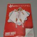 Morph Zombie Nurse Costume for Women, Halloween Nurse Outfit, Scary Womens Costume for Halloween Parties (Small)