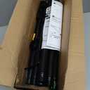 YaFex Curtain Rods 2 Pack 32-118 Inch, Heavy Duty 1 Inch Curtain Rod, Black Long Adjustable Window Treatment Rods,Modern Design, Easy Installation