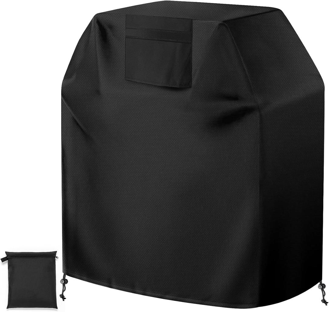 BBQ Gas Grill Cover 44 inch, Universal for 3-4 Burners BBQ/Gas/Charbroil Grill (44" Lx24 Wx46 H), Heavy-Duty and Weather-Resistant Oxford Fabric That Protect Grill All Seasons