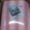 Baby Play Mat for Floor Nursery Rug Muscle Mat Area Rug Playroom Rug 79"x138" Playpen Mat Elastic Foam 1.3" Thick Crawling Mat for Babies,Toddlers, Infants, Kids,Light Pink