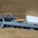 Sunny Health & Fitness Smart Row-N-Ride Glute & Leg Trainer, Foldable Squat Assist Rower with Exclusive SunnyFit App Connection