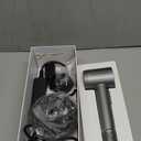 Hair Dryer - Negative Ionic Blow Dryer with 150000 RPM High Speed Brushless Motor for Fast Drying, Low Noise, HD Display Hair Dryer with Diffuser and Nozzle, 5 Temps & 2 Speeds