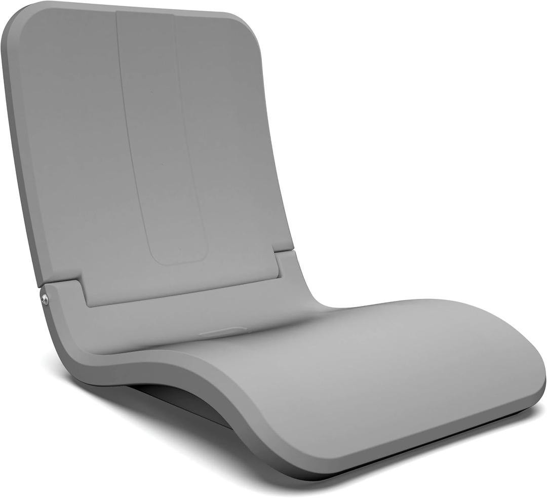 Coast Modern Portable Poolside Chair Adult Foldable Flip Chair for Pool, Beach, Tailgating & Stadium Durable Plastic with Back Support, 22 H x 18 W x 25 D Inches