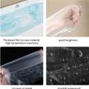 Swingers 40 Pack Disposable Bathtub Cover Liner, Large Bathtub Liner Plastic Bag Hotel Bathtub Liners for Salon, Household and Hotel Bath Tubs (102x47inch)