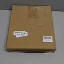 Double Glass Frame for Pressed Flowers Handmade, Pressed Flower Frame, Hinged Tabletop Brass Photo Frames, Dried Flower Display Folding Picture Frame for Home, ArcShaped, Gold, 810 Inches (8L" x 10W")