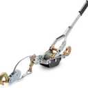 NEIKO 02256A Come Along Winch, 5-Ton (10,000 Lbs) Pulling Capacity, 10Ft, 3 Hook, Heavy Duty Power Cable Come Along Tool with Dual Gears, Hand Winch Cable, Automotive Hoist Winch Puller, Recovery Gear