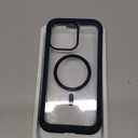 Miracase Magnetic for iPhone 15 Pro Max Case 6.7 inch (Compatible with MagSafe)（with 2X Screen Protectors） Military-Grade Protection, Anti-Fingerprint Translucent Matte Phone Cover, Dark Blue