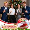 48 Pcs Christmas Stress Positive Gifts for Coworkers Penguin Figurines Bulk for Adults Mini Foam Relief Encouraging Gifts for Office Xmas Party Stocking Stuffed