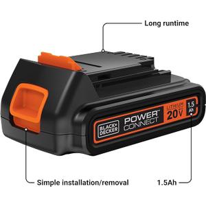 DI B&D 20V MAX HP LIITHIUM N BTRY LBXR20