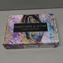 Hot Fix Applicator Tool Kit with 8500 Rhinestones for Blinging Clothes, Fabric, Clothing, Leather, Hotfix Bedazzler Kit with 6 Tips, Stand, Gift Box, Manual, Glove, Stencils, Tray, Tweezers, Picker