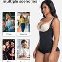 Fajas Colombianas Shapewear for Women Tummy Control,Faja Body Shaper Butt Lifter Bodysuit, M