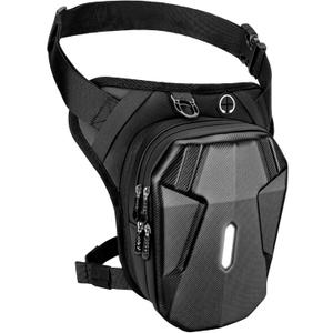 ISEYOU Thigh Bag, Motorcycle Leg Bag for Men Women, Drop Leg Bag with Removable Leg Straps, Multifunctional Gear Bags for Cycling Hiking Camping Fishing Travel Outdoor
