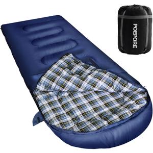 Poepore Camping Bag/ Blanket (Blue)