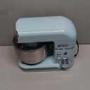 Kitchen in the box Stand Mixer, 3.2Qt Small Electric Food Mixer, 6 Speeds Portable Lightweight Kitchen Mixer for Daily Use with Egg Whisk, Dough Hook, Flat Beater (Blue)