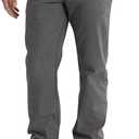 Carhartt Men's 102517 Rugged Flex Relaxed Fit Canvas 5-Pocket Work Pan (36W x 34L, Gravel)