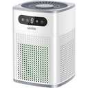 Air Purifiers for Bedroom ,HEPA Covers Up to 302 sq.ft Room, 24db Sleep Model, Night Lighting, 3 Timers, with Aromatherapy for Bedroom, Dorm Room, Apartment, Kitchen-HY1800