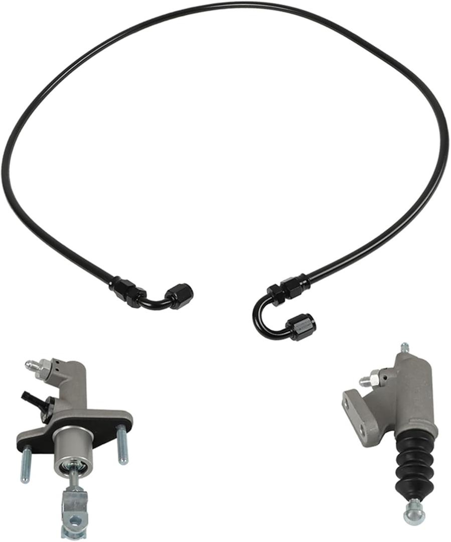 Labwork Clutch Master and Slave Cylinder Replacement for Honda Civic Coupe and Honda Si Sedan 2006-2011 2.0L KTD-CLK-KMS