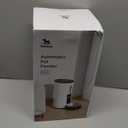 Petory Timed Automatic Cat Feeders - 4L Programable Dry Food Dispenser for Cats and Small Medium Dogs 6 Meals with Desiccant Bag Dual Power Supply 10S Voice Recorder (White)