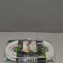 Woods Yard Master Light Duty Outdoor Extension Cord, 40Ft, 16 Gauge, 3 Conductor, Landscape and Patio Cord, White, 992382
