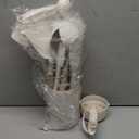 AVGPD Silicone Cooking Utensils Set, Silicone Utensils for Cooking, 446° Heat Resistant Kitchen Utensil Silicone Spatula Sets, Kitchen Gadgets for Non-Stick Cookware BPA FREE (Cream White)