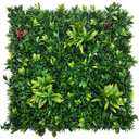 ODTORY Artificial Boxwood Panels: 20"x20" 12P(33.5 sqft) Green Decor