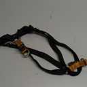 Didog Step in Dog Harness with Metal Buckles, Freedom Nylon Dog Halter Vests for Small Dogs Easy Walking Training(S:Chest 13-22", Black)