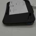 HUANUO Laptop Lap Desk, Fits up to 15.6-Inch Laptops and Tablets, Portable Lap Desk with Cushion, Phone Holder and Storage Bag, Black Lapdesk for Home Office or Dormitory