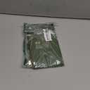 Travelambo RFID Wallet Women Large Size Bifold Multi Card Wallet Case with Zipper Pocket Credit Card Holder for Women (Green Army 7224)