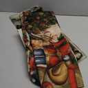 Moukeren 6 Pcs Christmas Chair Cover Set Stretch Dining Chair Back Covers Christmas Nutcracker Red Truck Slipcovers Farmhouse Removable Elastic Seat Protector for Xmas Party Dining Home Kitchen Decor